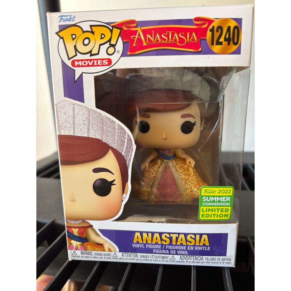 Funko Pop #1240 Anastasia 2022 Summer Convention SDCC Glitter NEW IN BOX